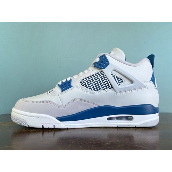Nike Air Jordan 4 Retro "Military Blue" 2024 Men’s Size 12 FV5029-141 - Picture 3 of 11